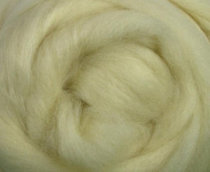 Blue Faced Leicester Undyed Combed Top- One Ounce - sold by Jessica
