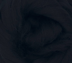 SPECIAL OFFER TODAY ONLY 10-20-26 - 23 mic Merino BLACK Combed Top - BY THE OUNCE - m