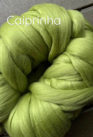 DHG 19 micron extra fine Merino CAIPIRINHA combed top by the ounce - M