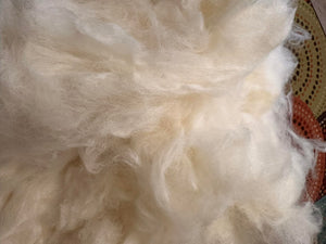 CORE WOOL LOOSE CARDED Needle Felting - ONE OUNCE ONLY $89 CENTS AN OUNCE - m!