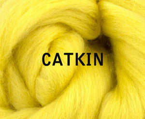 23 micron Merino Yellow/Catkin- 1 Ounce - M