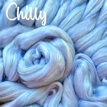 CHILLY 67% MERINO WOOL / 33% firestar nylon. By the ounce IN STOCK - j