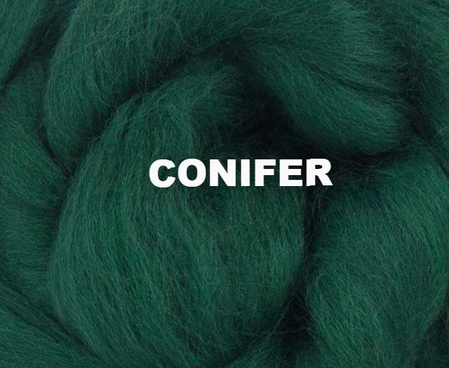 23 micron Merino CONIFER - by the ounce - J