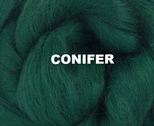 23 micron Merino CONIFER - by the ounce - J