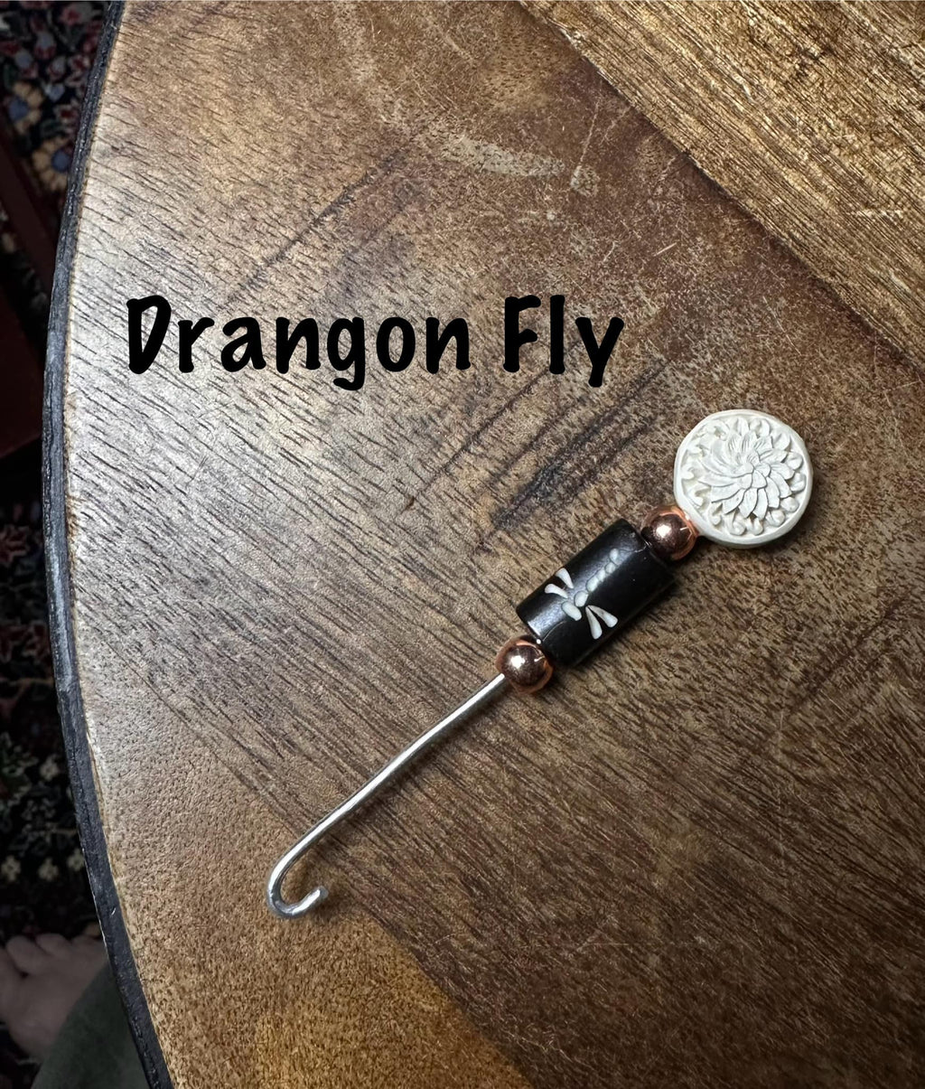 Handmade Orifice Hook - DRAGON FLY