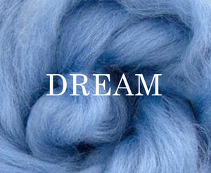 Corriedale DREAM  by the ounce in stock - m