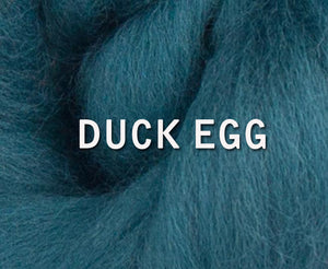 23 mic Merino DUCK EGG Combed Top - 1 Ounce - m