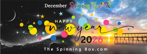 HAPPY NEW YEAR DECEMBER 2025 SINGLE SPINNING BOX®