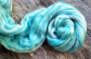 NICE KITTY - custom milled blend polwarth and mulberry silk - 50% off pre order