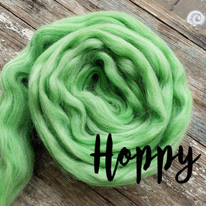 $2 for Tuesday! Hoppy Merino and Alpaca Blend Combed Top - 1 Ounce - J