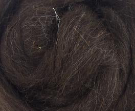 JACOB combed top BLACK (heritage breed) - 4 ounces in stock