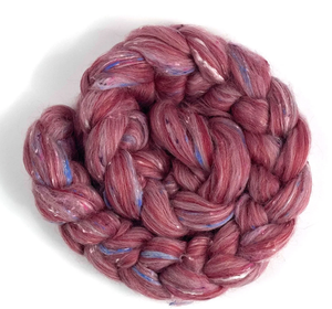 NEW BLEND! JAM - 70/30 Polwarth and Viscose Nepps - 20% off by the pound pound -  please give up to 3 weeks for shipment)
