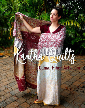 ALL SOLD OUT    COUNTDOWN TO CHRISTMAS DAY 5 - KANTHA QUILTS - Select Your Choice Below