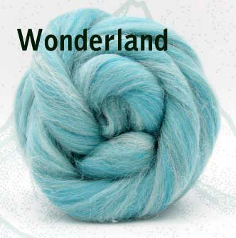 WONDERLAND - Merino and Baby Alpaca Blend Combed Top - One Ounce - J