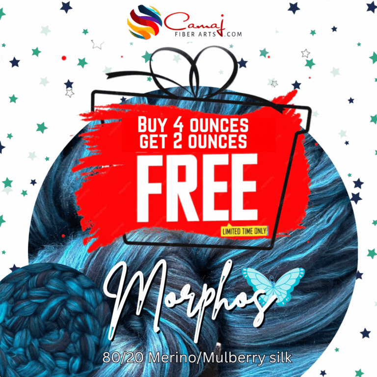 DEAL OF THE DAY!  MORPHOS - Merino/Mulberry Silk Blend - BUY 4 OUNCES GET 2 OUNCES FREE - in stock - J