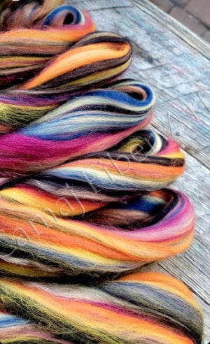 IT'S A NEW DAWN custom blend pre-order 23 micron merino - 1 ounce - please give 6 to 8 weeks for shipment