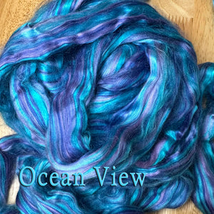 100% bamboo rayon milled blends OCEAN VIEW -  one pound pre-order