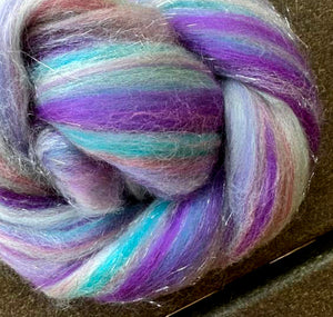 SWEET DREAMS - 85% 23 micron Merino - 15% glitter ONE POUND group order -**please give up to 3 weeks for delivery**