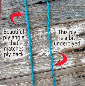 HOW TO PLY THE PERFECTLY PLIED YARN  online class. Camaj School of Fiber Arts
