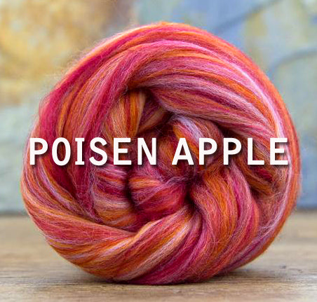 Deal of the Day! 35% Off POISEN APPLE  23 Micron Merino and Bamboo Rayon - 1 Pound Group Presale