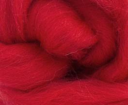 Shetland wool one pound professionaly dyed a POPPY (group sale) **PLEASE GIVE UP TO 3 WEEKS FOR DELIVERY**