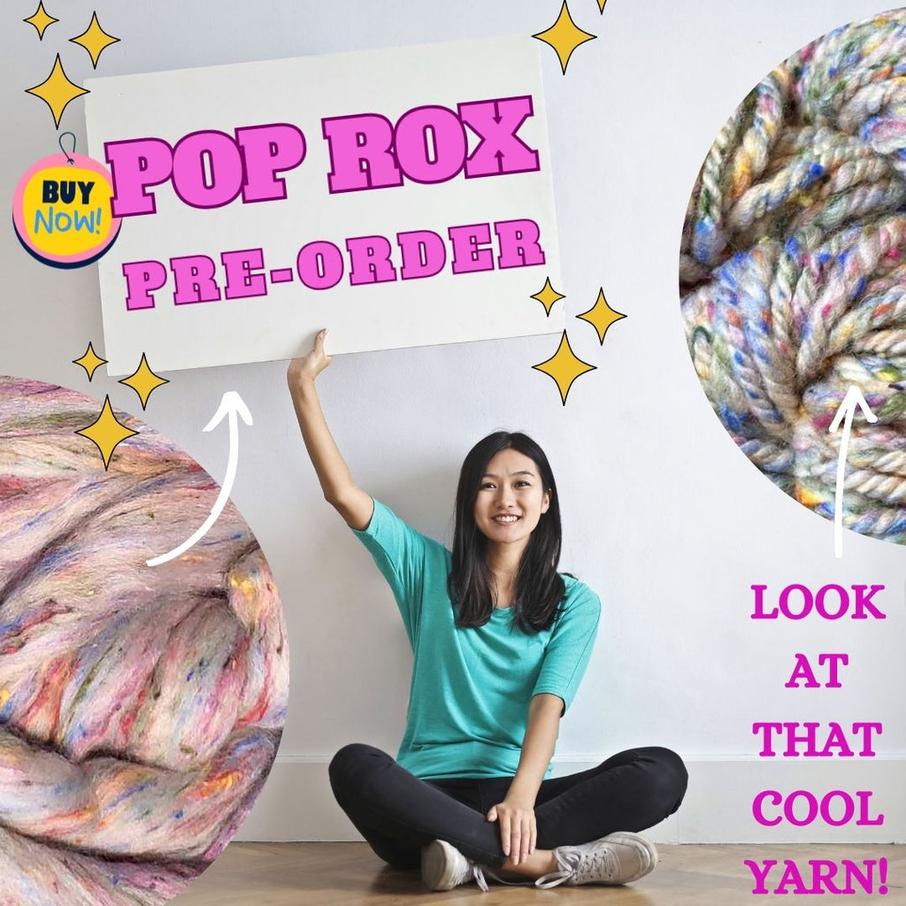 Deal of the Day! 40% Off TWEED POP ROX - South American Wool with Viscose Nepps - By The Pound - Group Presale