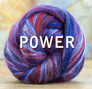 POWER  23 Micron merino/tussah silk 70/30 blend - ONE POUND PRE-ORDER - please give up to 3 weeks for shipping of pre-order fibers