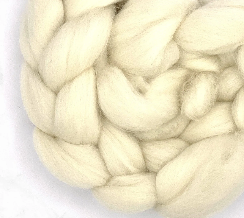 In Stock - Punta Arenas Wool Combed Top - 4 Ounces - J