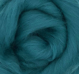 23  micron Merino - ROBIN EGG - by the ounce in stock - M