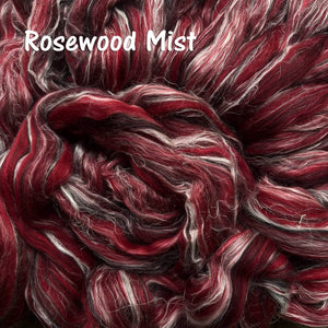 ROSEWOOD MIST - custom milled blend - Merino/bamboo/flax - 40% off by the ounce - pre-order
