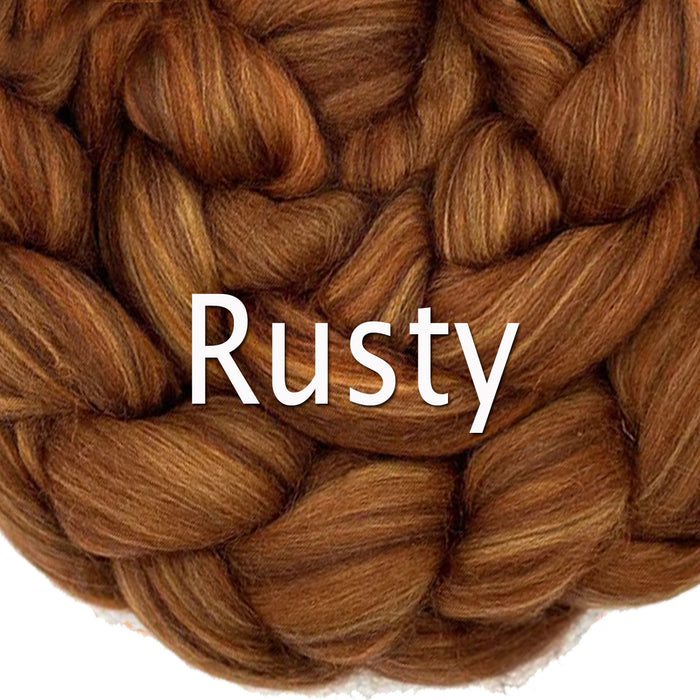RUSTY  - Shetland/nylon blend  - one pound  - group sale pre-order