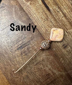 Handmade Orifice Hook - SANDY