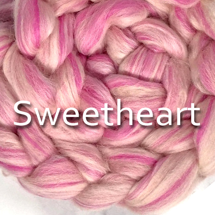 SWEETHEART -  50/25/25 Merino/Shetland/Nylon Blend  - One Pound Group Presale