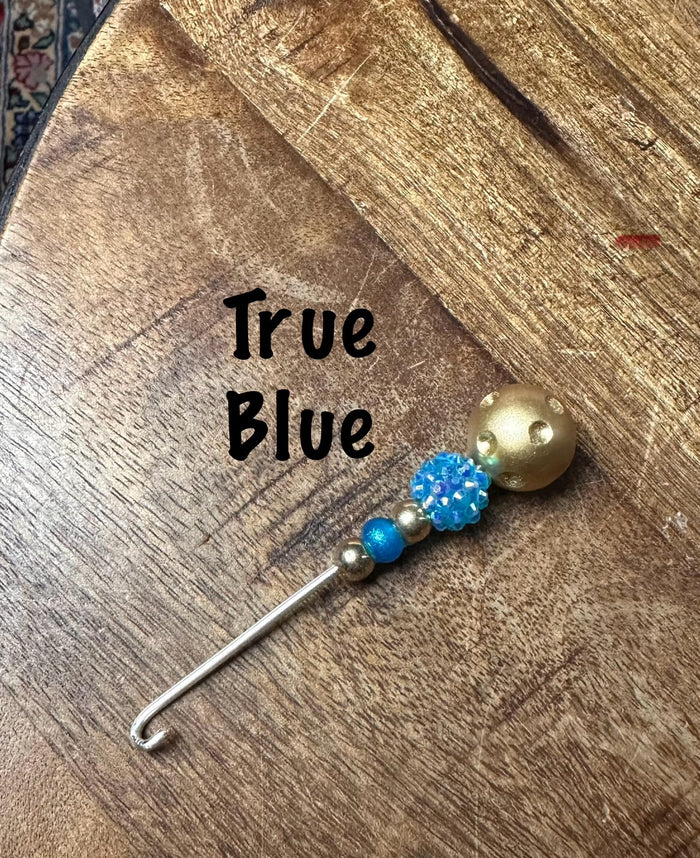 Handmade Orifice Hook - TRUE BLUE