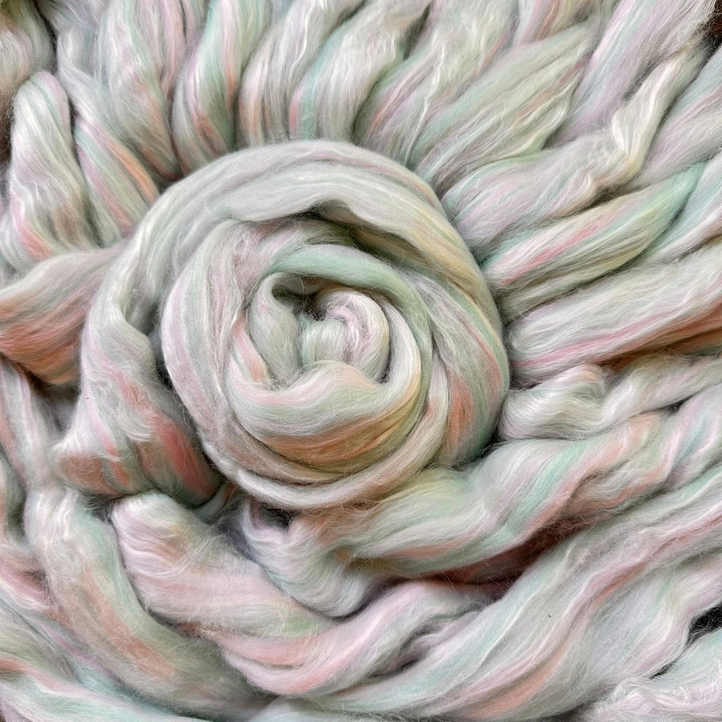 WINTER WONDERLAND 23 micron Merino/Milk by the ounce IN STOCK - j