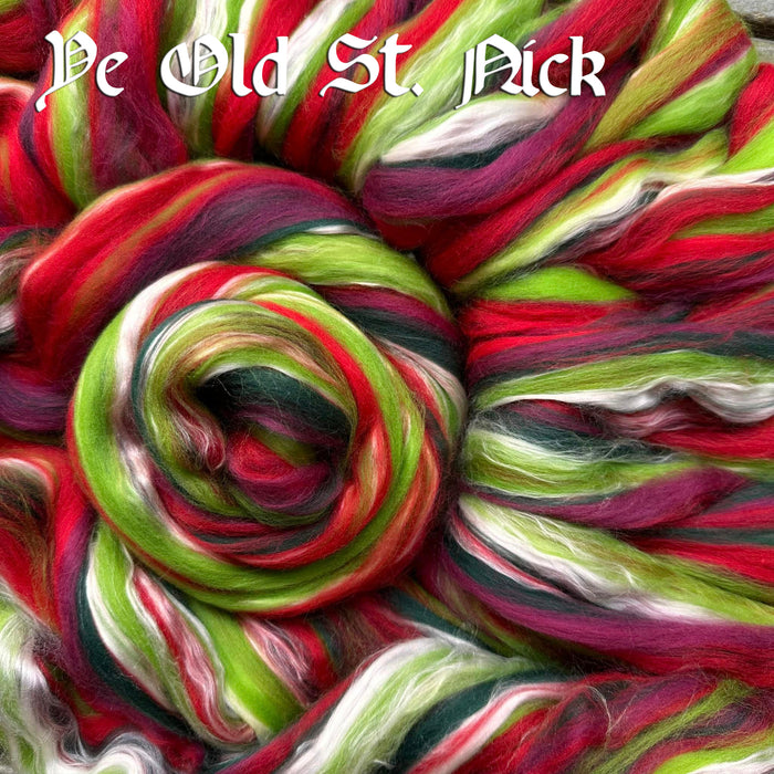 YE OLD ST. NICK - 23 micron Merino/mulberry silk  - 1 OUNCE