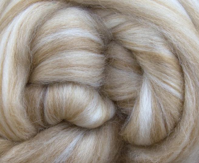 50/50 Baby Camel & 18.5 micron Merino Blend Top - 4 Ounces - Sold by Jessica