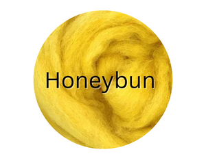 Corriedale carded sliver  HONEYBUN - great for needle felters or woolen spinners - GROUP SALE - ONE POUND **PLEASE GIVE 2 TO 3 WEEKS FOR SHIPPING
