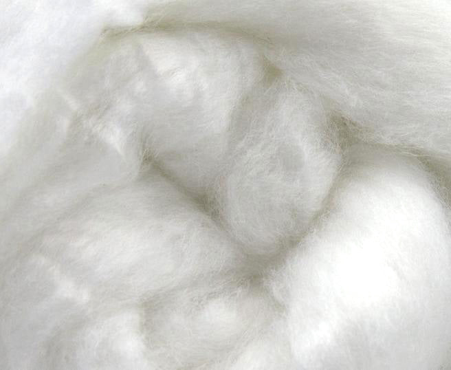 GROUP SALE - Pearl infused cellulose combed top - ONE POUND ***PLEASE GIVE UP TO 3 WEEKS FOR SHIPPING**