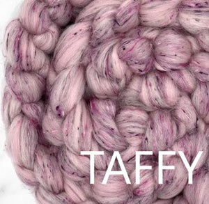 GROUP ORDER - NEW BLEND!  -  TAFFY  (75% Tweed 25% Merino)- ONE POUND - GIVE UP TO 3 WEEKS FOR SHIPPING