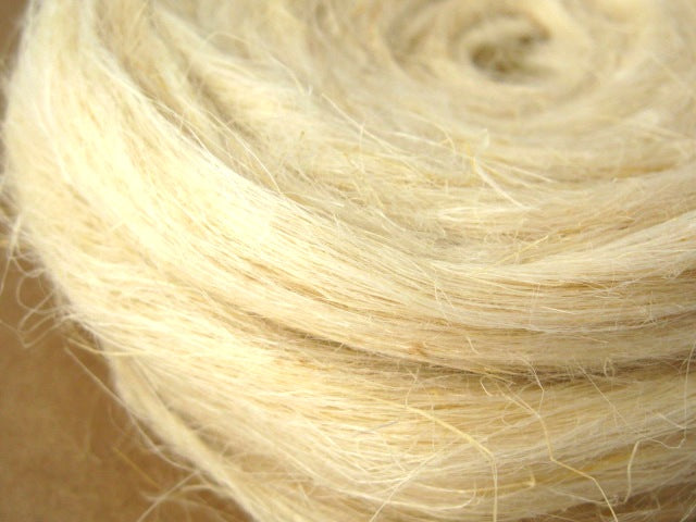 Hemp combed top -CURRENTLY OUT OF STOCK  ONE POUND **PLEASE GIVE UP TO 3 WEEKS FOR SHIPPING***