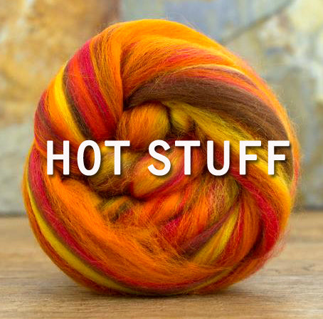 23 Micron merino blends - HOT STUFF   - ONE POUND - GROUP ORDER - Please give up to 3 weeks for shipment