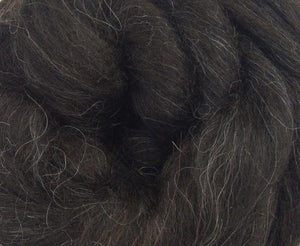 ICELANDIC BLACK combed top - BUMP 22 POUNDS -  GROUP SALE