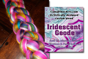 SPECIAL PRE-ORDER CUSTOM MILLED BLEND!  IRIDESCENT GEODE -  50% off pre-order by the ounce