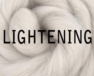 23 Micron Merino - LIGHTNING - 1 Ounce - Sold by Jessica