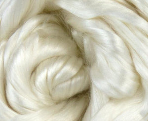 A Grade Mulberry Silk Combed Top - 3 Ounces - Sold by Jessica