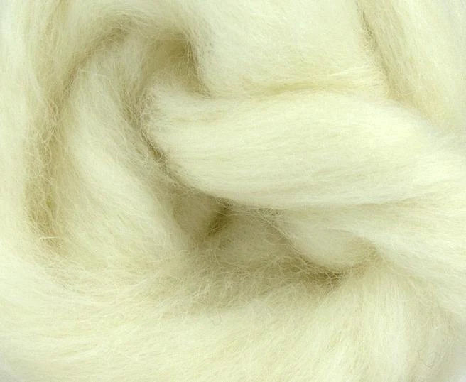 NEW ZEALAND Combed Top BREED STUDY - by the ounce in stock - m