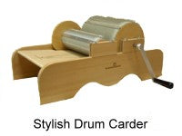 STYLISH BROTHER DRUM CARDER - FREE ONLINE DRUM CARDING CLASS