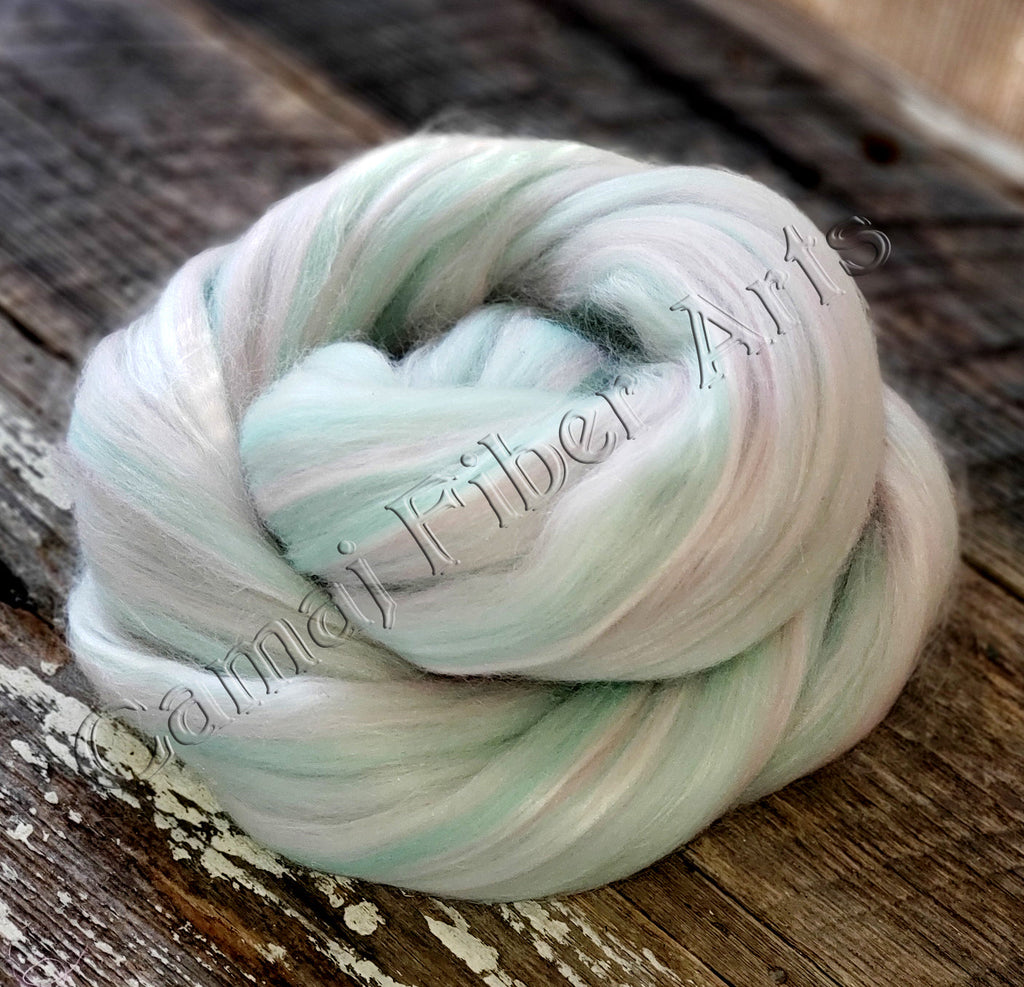 23 micron Merino/Milk WINTER WONDERLAND one pound group sale pre-order - PLEASE GIVE UP TO 3 WEEKS FOR SHIPPING