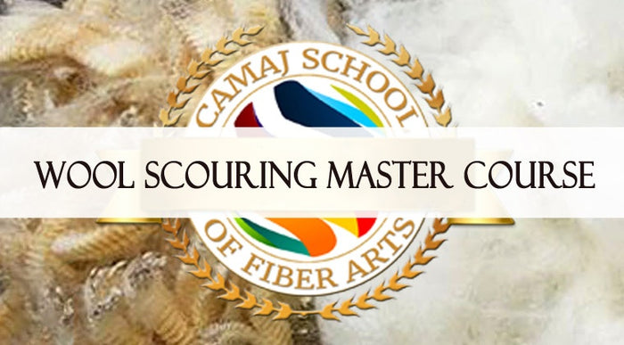 50% OFF TODAY!! WOOL SCOURING CERTIFICATION MASTER CLASS - FREE bonus lessons